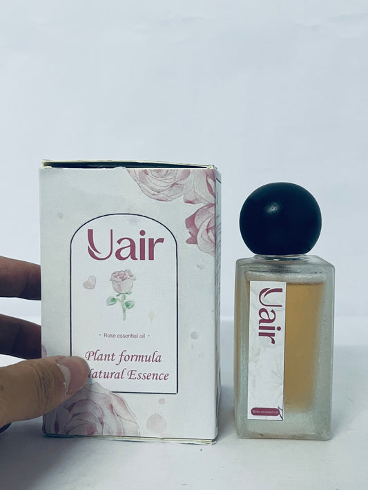 Uair Rose Essential Oil, Natural Plant Formula Essence Oil for Skin Care, Hair Care, Aromatherapy, Massage & DIY