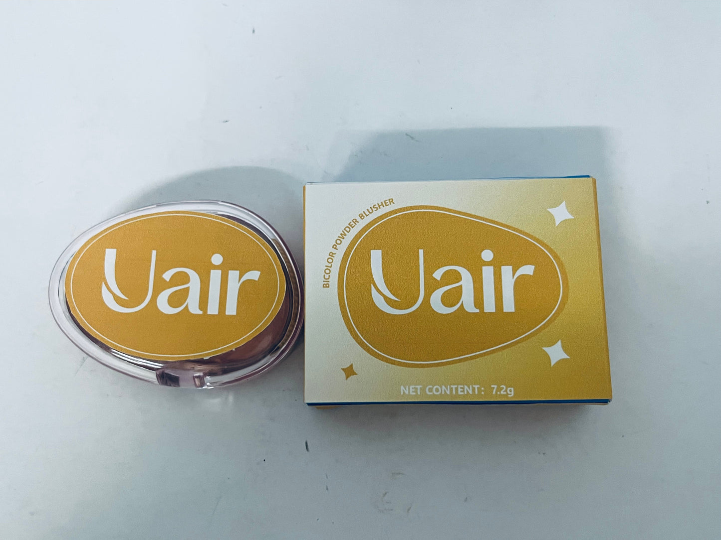 Uair Misty Blush, Natural Flush & Long-Lasting Wear, Smooth Blendable Powder Blush for Cheeks, Buildable Color for Radiant Complexion, Retro Chic Compact
