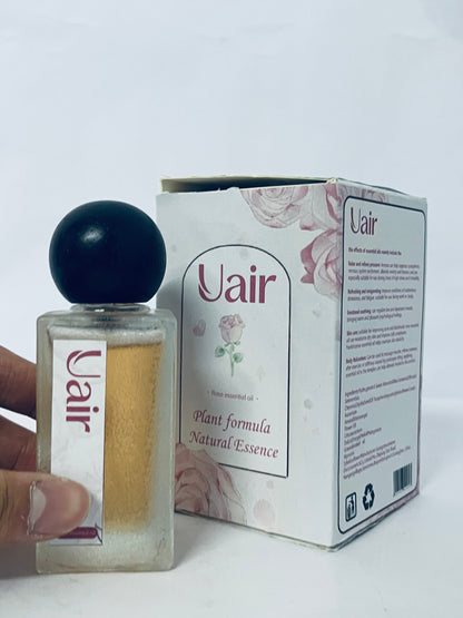 Uair Rose Essential Oil, Natural Plant Formula Essence Oil for Skin Care, Hair Care, Aromatherapy, Massage & DIY