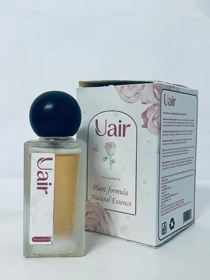 Uair Rose Essential Oil, Natural Plant Formula Essence Oil for Skin Care, Hair Care, Aromatherapy, Massage & DIY