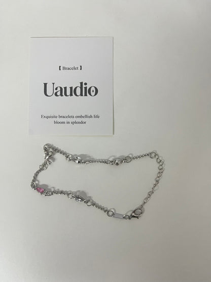 【Uaudio Exquisite Silver Bracelet】—— Embellish Life, Bloom in Splendor
