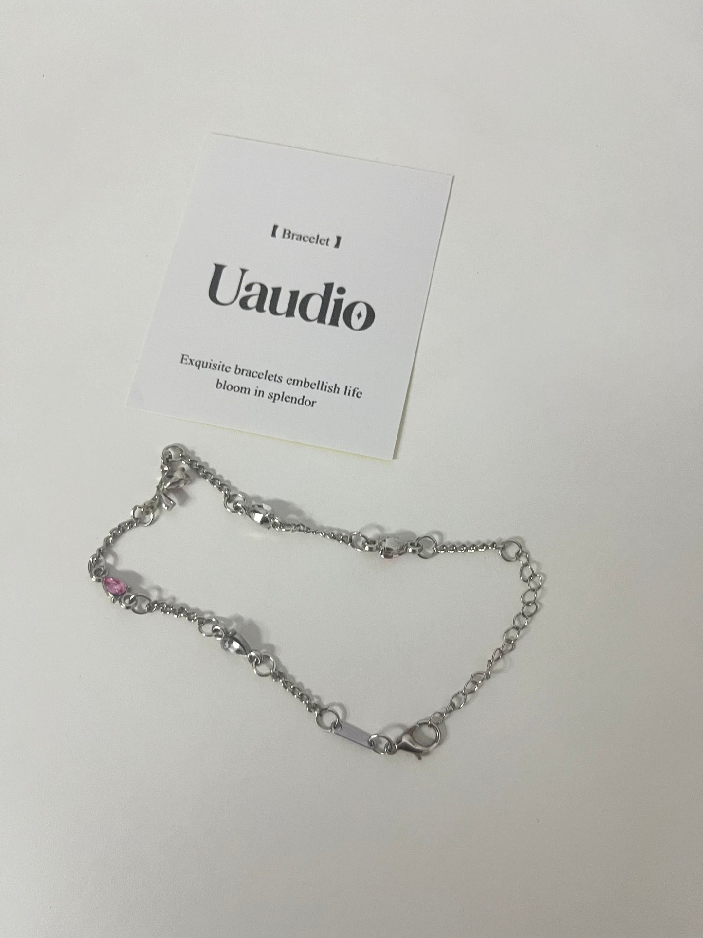 【Uaudio Exquisite Silver Bracelet】—— Embellish Life, Bloom in Splendor