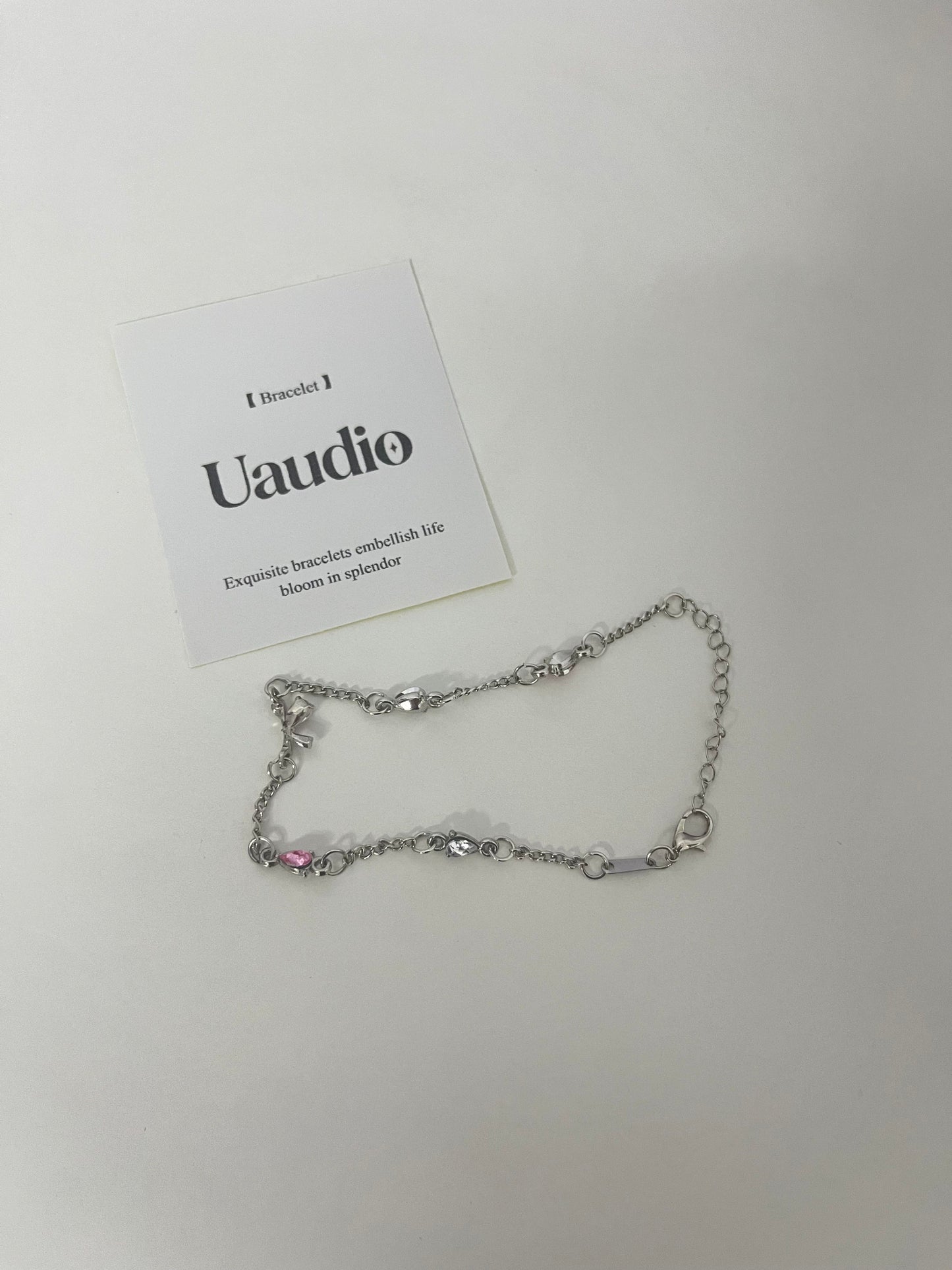【Uaudio Exquisite Silver Bracelet】—— Embellish Life, Bloom in Splendor