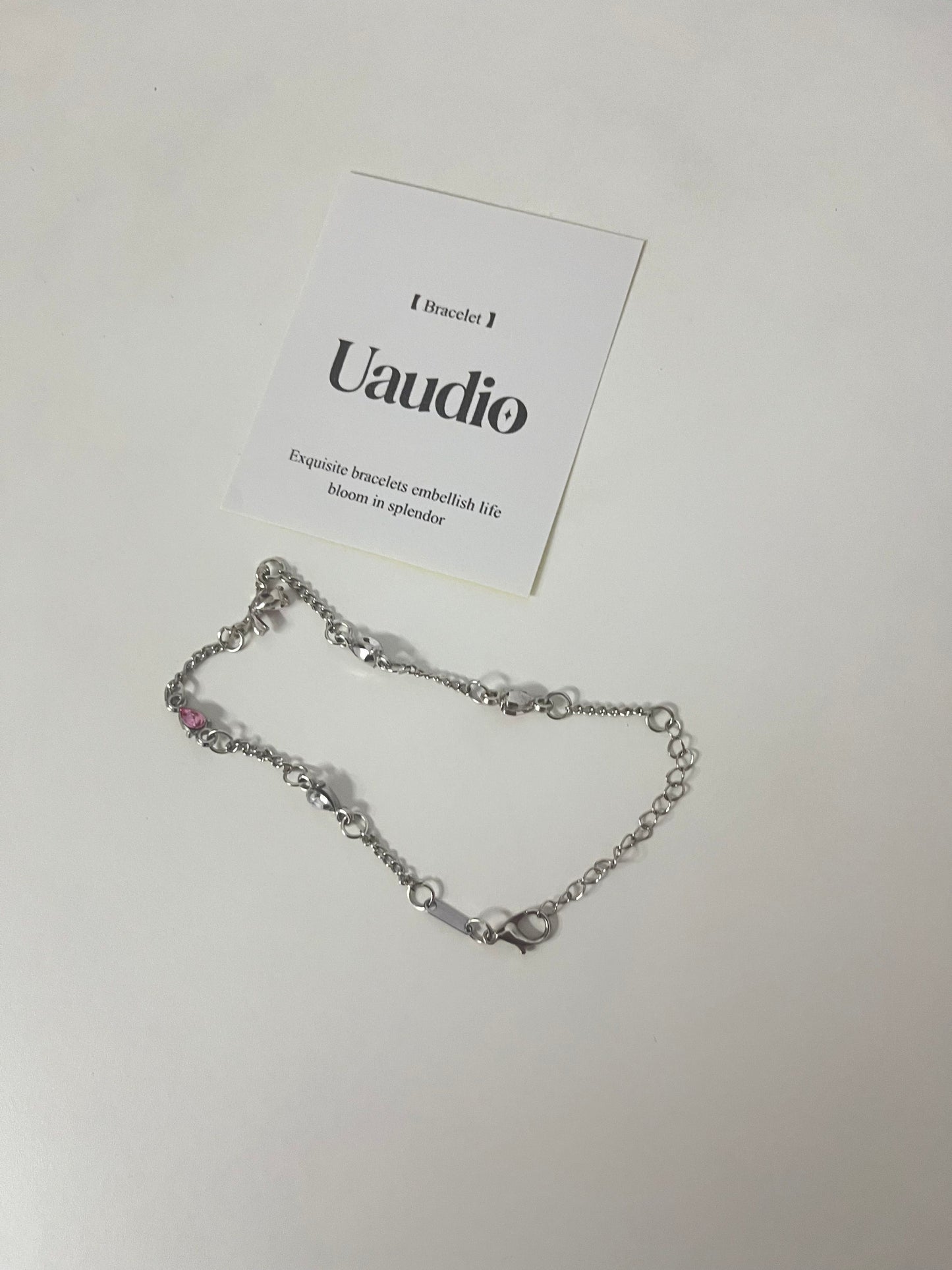 【Uaudio Exquisite Silver Bracelet】—— Embellish Life, Bloom in Splendor