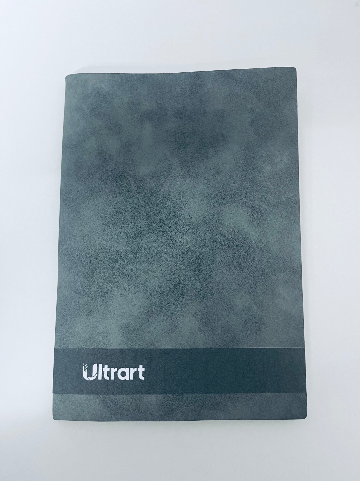 UItrart Premium Faux Leather Notebook - Matte Dark Gray Cover, Eye-Friendly Off-White Lined Pages, Portable Durable Journal for Office, School, Creative Writing, Meeting Notes & Daily Planning