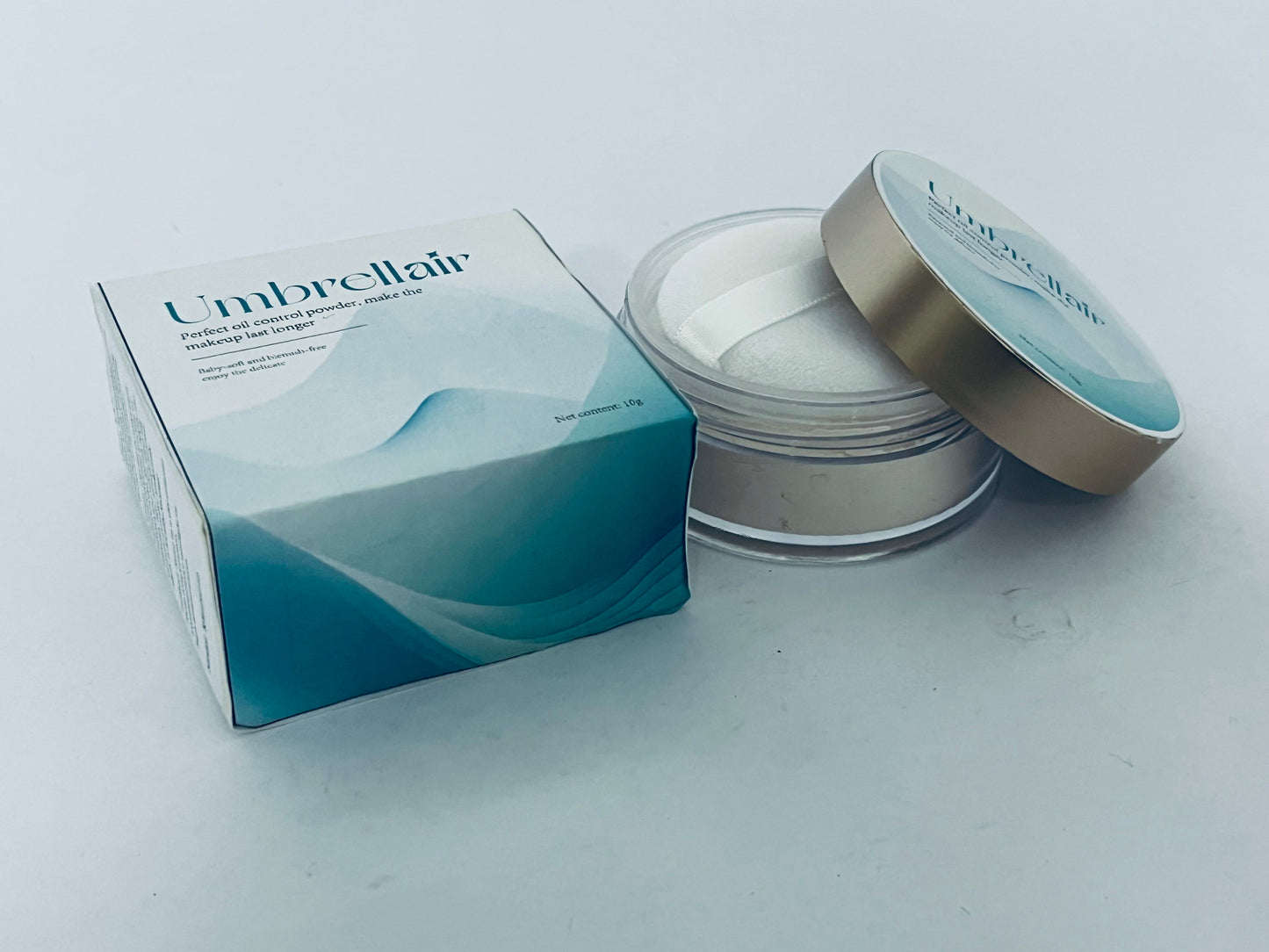 Umbrellair Longwear Loose Setting Powder, Blurring Face Powder With Up to 24HRs of Wear, Translucent Light