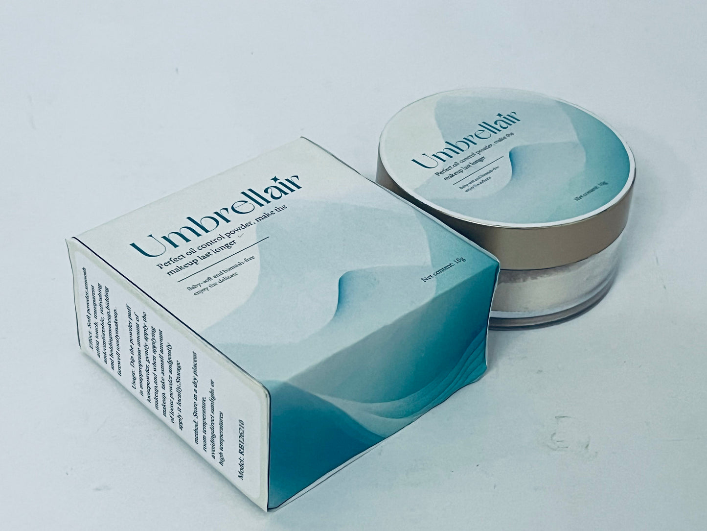 Umbrellair Longwear Loose Setting Powder, Blurring Face Powder With Up to 24HRs of Wear, Translucent Light