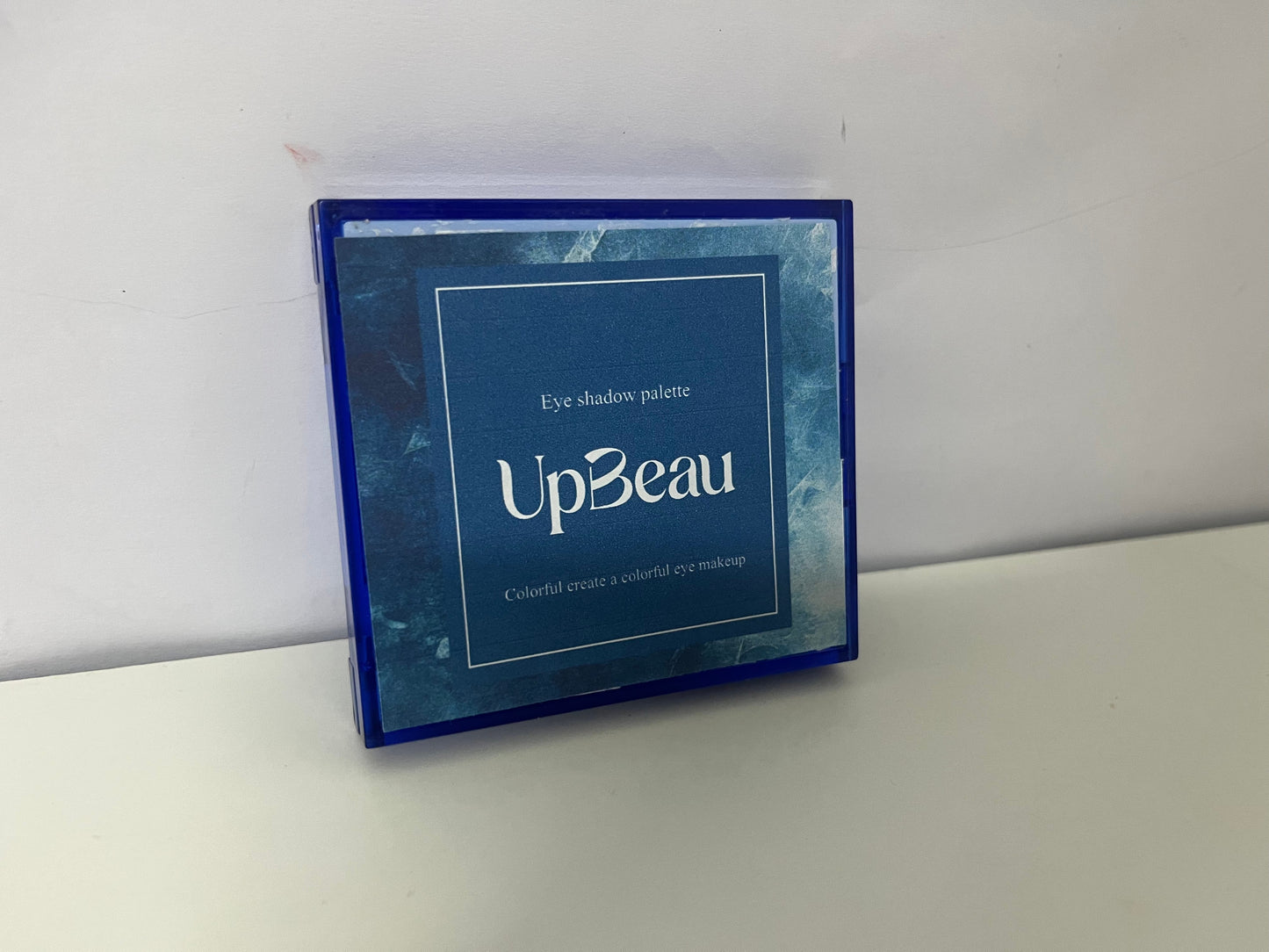 UpBeau 9-Color Blue Eyeshadow Palette (Matte/Shimmer/Glitter)