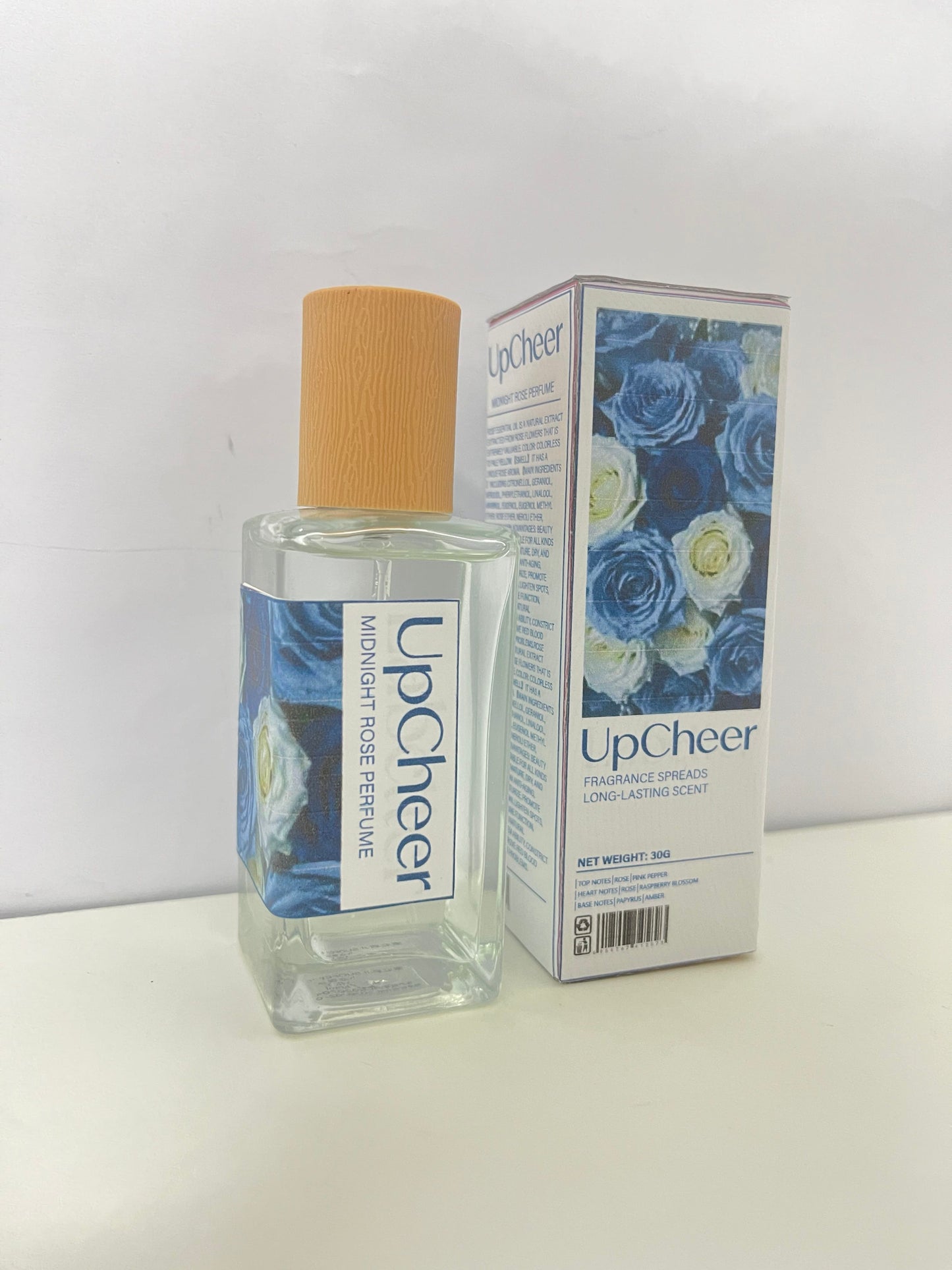 【UpCheer Midnight Rose Perfume】——Long-Lasting Floral Scent for Elegant Charm