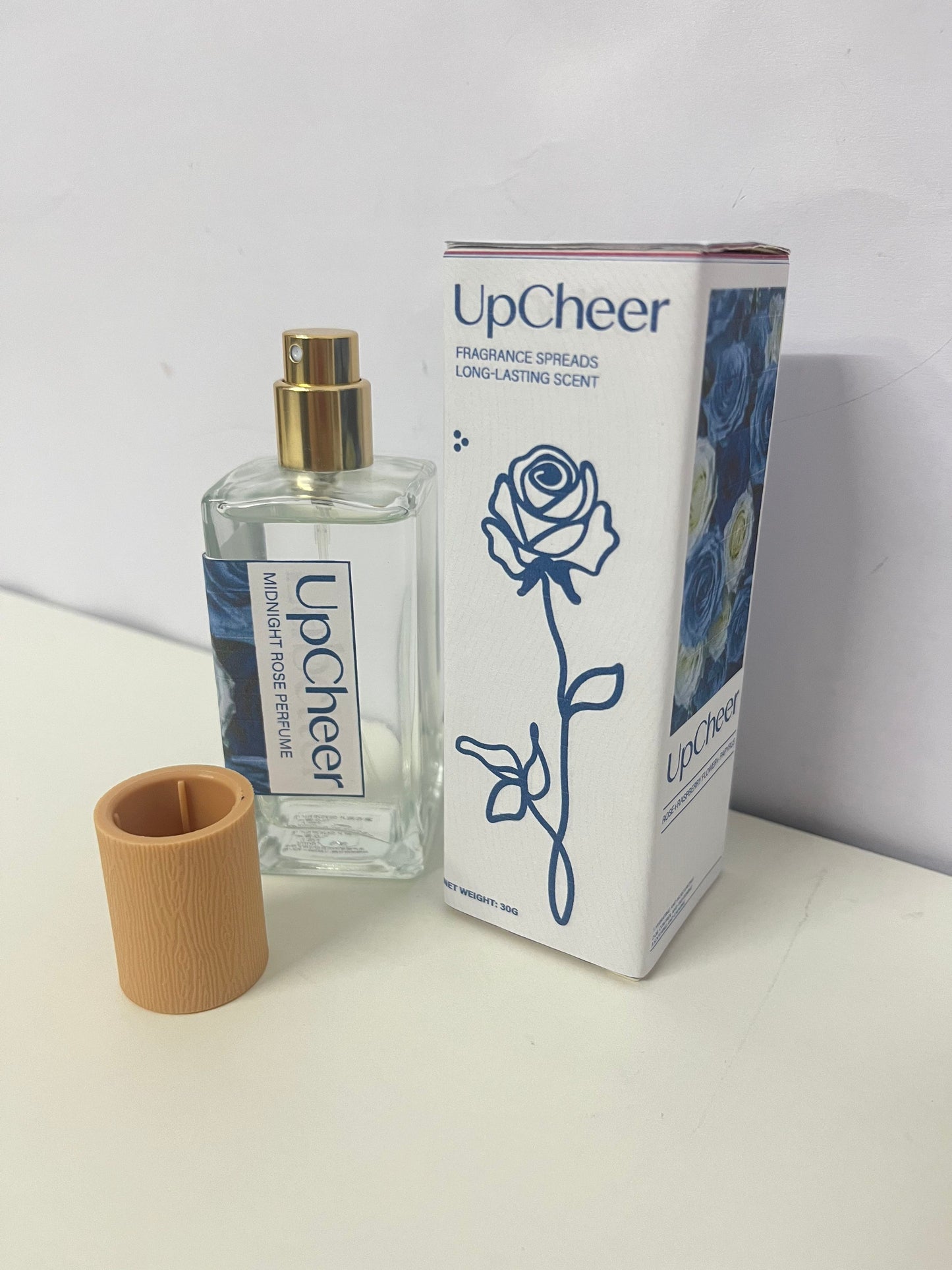 【UpCheer Midnight Rose Perfume】——Long-Lasting Floral Scent for Elegant Charm