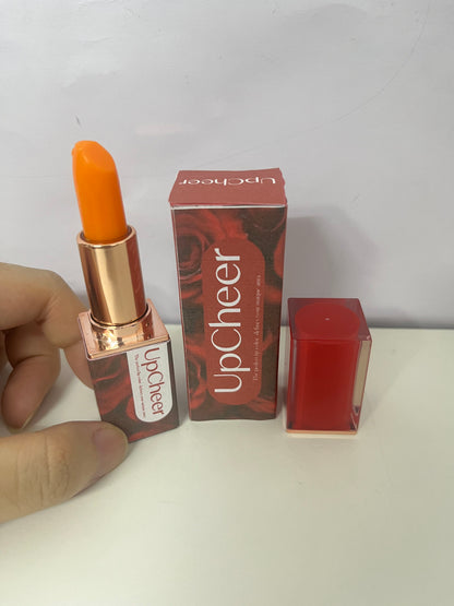【UpCheer Rose-Themed Lipstick】——Vibrant Color for Daily Lip Makeup