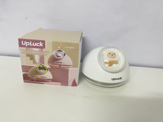 UpLuck White Humidifier - Adorable Monkey Decor + Moisturizing Function