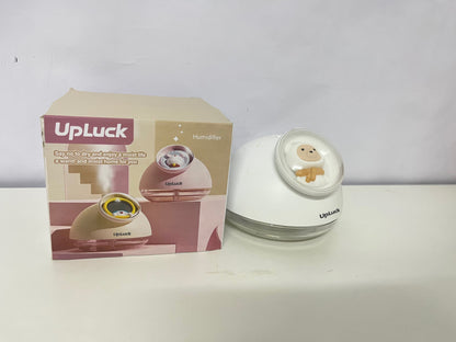 UpLuck White Humidifier - Adorable Monkey Decor + Moisturizing Function