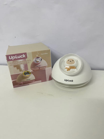 UpLuck White Humidifier - Adorable Monkey Decor + Moisturizing Function