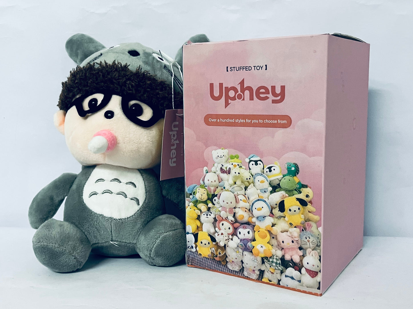 Uphey Totoro Cute Stuffed Animal Stuffed Toy Soft Cartoon Plushie Plush Toy Fan Meeting Dolls