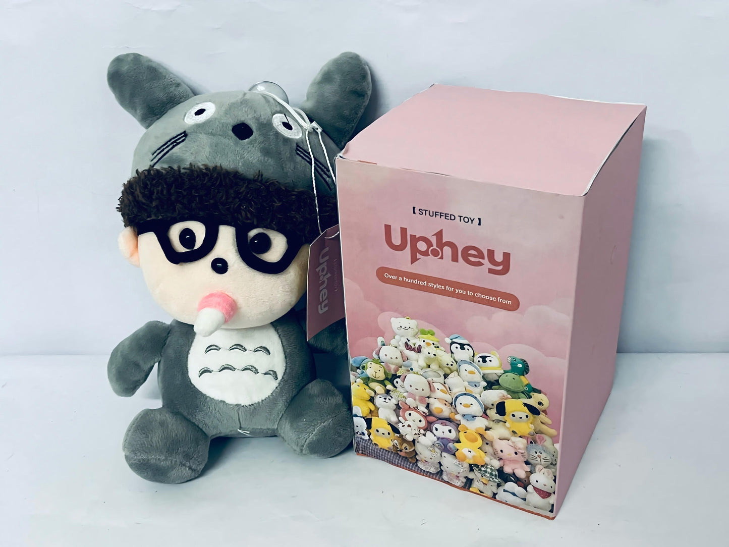 Uphey Totoro Cute Stuffed Animal Stuffed Toy Soft Cartoon Plushie Plush Toy Fan Meeting Dolls