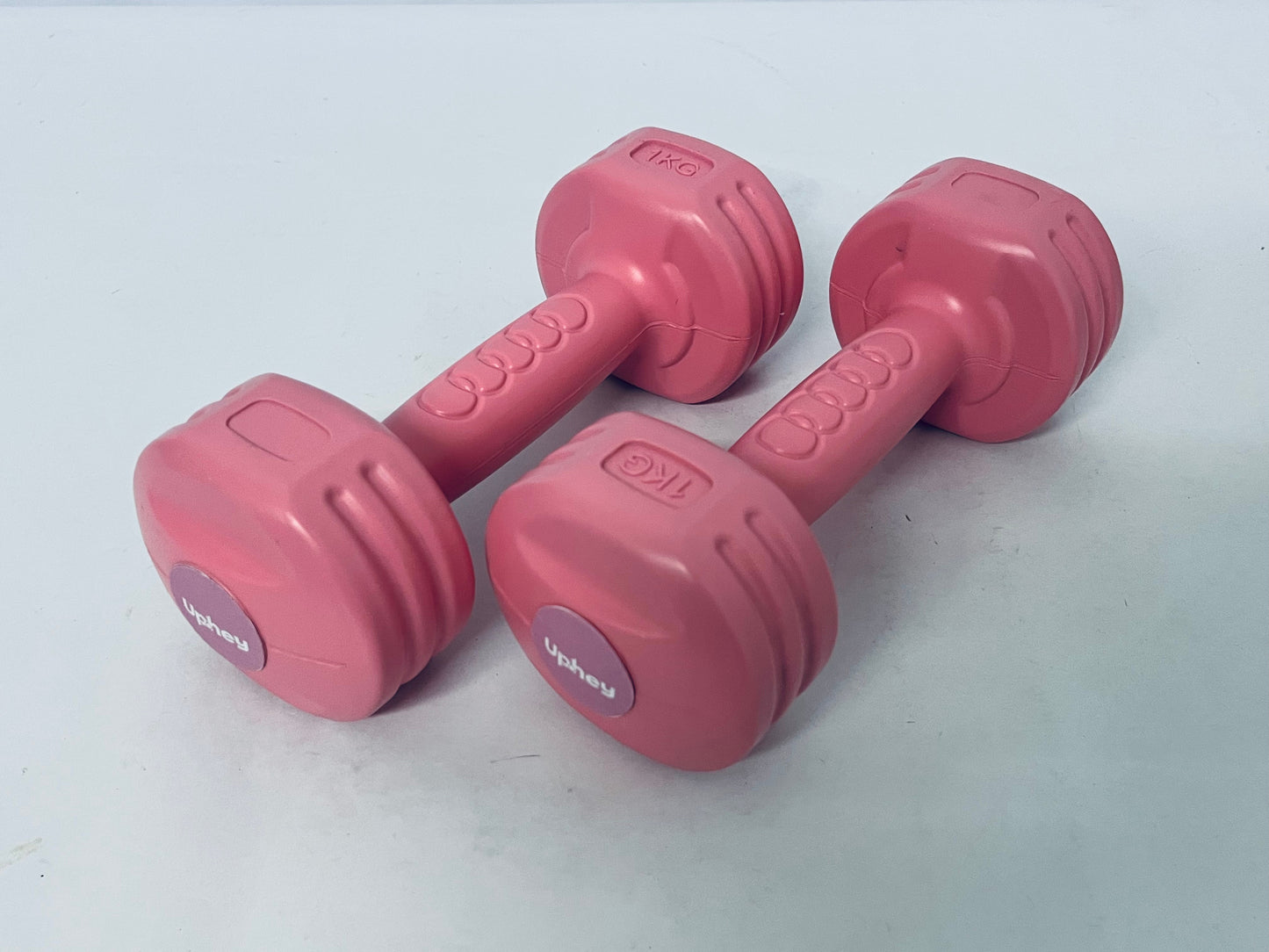 Uphey Basics Neoprene Dumbbell Hand Weights for Exercise and Muscle Toning Anti-roll, Anti-Slip
