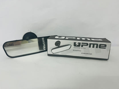Upme Universal Rearview Mirror - Broad Vision Adjustable Interior Rear View Mirror for Car, SUV, Truck