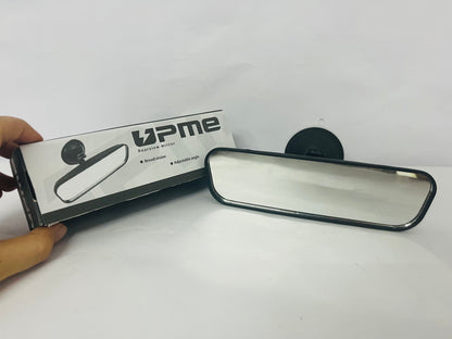 Upme Universal Rearview Mirror - Broad Vision Adjustable Interior Rear View Mirror for Car, SUV, Truck