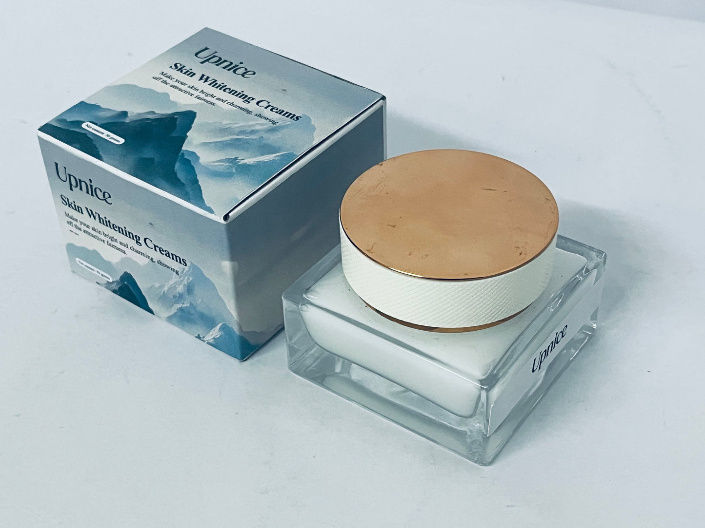 Upnice Face Moisturizer, Micro-Sculpting Cream for Women, Fragrance-Free - Hydrating, Anti-Aging, Anti-Wrinkle, Firming Skin Care - Hyaluronic Acid, Niacinamide, Amino Peptides