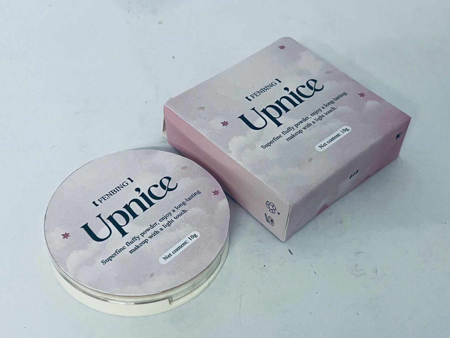 Upnice Oil Control Face Pressed Powder,Matte Smooth Flawless Setting Powder Makeup,Waterproof Long Lasting Finishing Powder,Cruelty Free Lightweight Face Cosmetics
