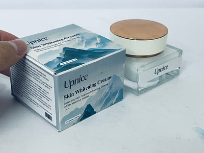 Upnice Face Moisturizer, Micro-Sculpting Cream for Women, Fragrance-Free - Hydrating, Anti-Aging, Anti-Wrinkle, Firming Skin Care - Hyaluronic Acid, Niacinamide, Amino Peptides