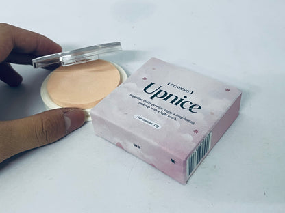 Upnice Oil Control Face Pressed Powder,Matte Smooth Flawless Setting Powder Makeup,Waterproof Long Lasting Finishing Powder,Cruelty Free Lightweight Face Cosmetics