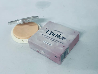 Upnice Oil Control Face Pressed Powder,Matte Smooth Flawless Setting Powder Makeup,Waterproof Long Lasting Finishing Powder,Cruelty Free Lightweight Face Cosmetics