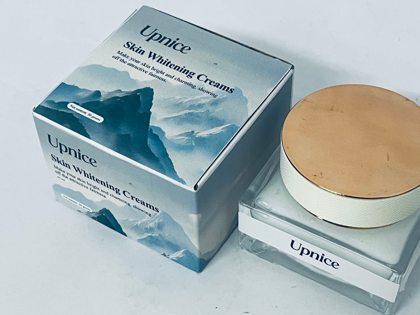 Upnice Face Moisturizer, Micro-Sculpting Cream for Women, Fragrance-Free - Hydrating, Anti-Aging, Anti-Wrinkle, Firming Skin Care - Hyaluronic Acid, Niacinamide, Amino Peptides