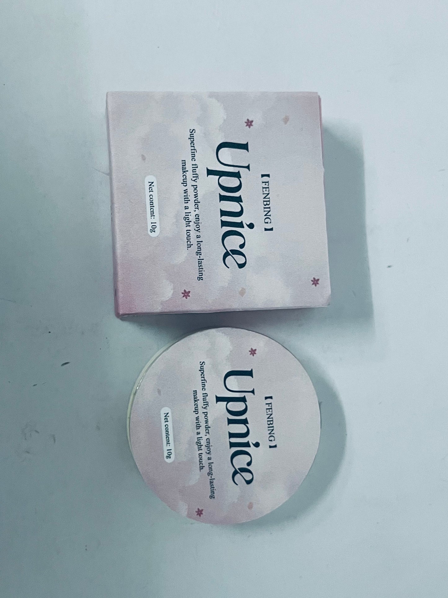 Upnice Oil Control Face Pressed Powder,Matte Smooth Flawless Setting Powder Makeup,Waterproof Long Lasting Finishing Powder,Cruelty Free Lightweight Face Cosmetics