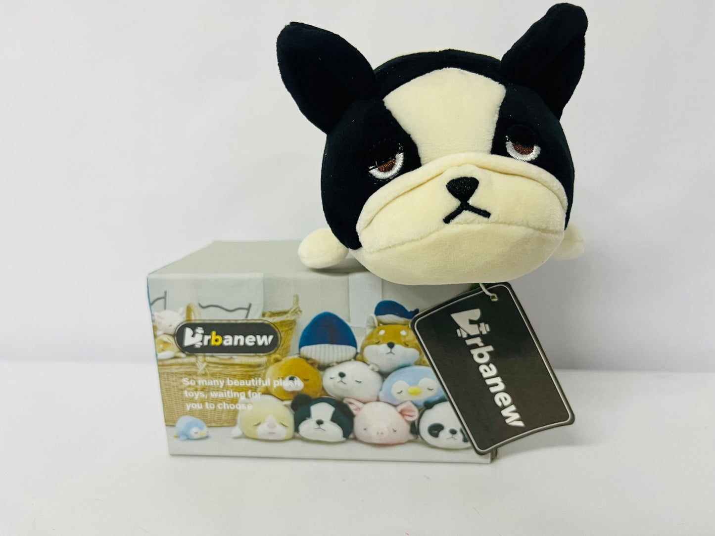 Urbanew Adorable  Plush toys  Stuffed Animal Ultra Soft and Squishy Little Puppy Dog Plushies Tiny Peeking Out Lovely Gifts for Kids Birthday or Dog