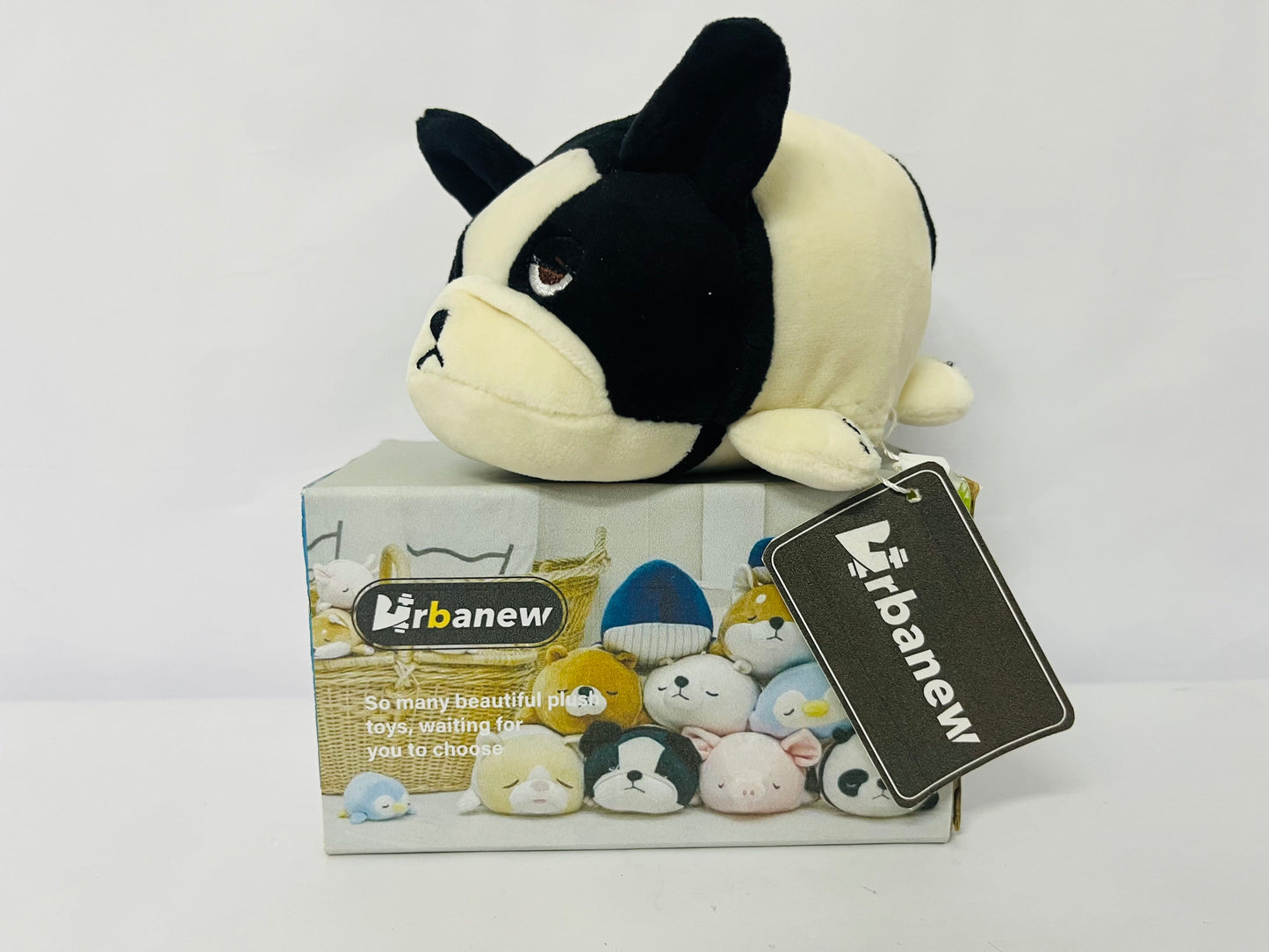 Urbanew Adorable  Plush toys  Stuffed Animal Ultra Soft and Squishy Little Puppy Dog Plushies Tiny Peeking Out Lovely Gifts for Kids Birthday or Dog