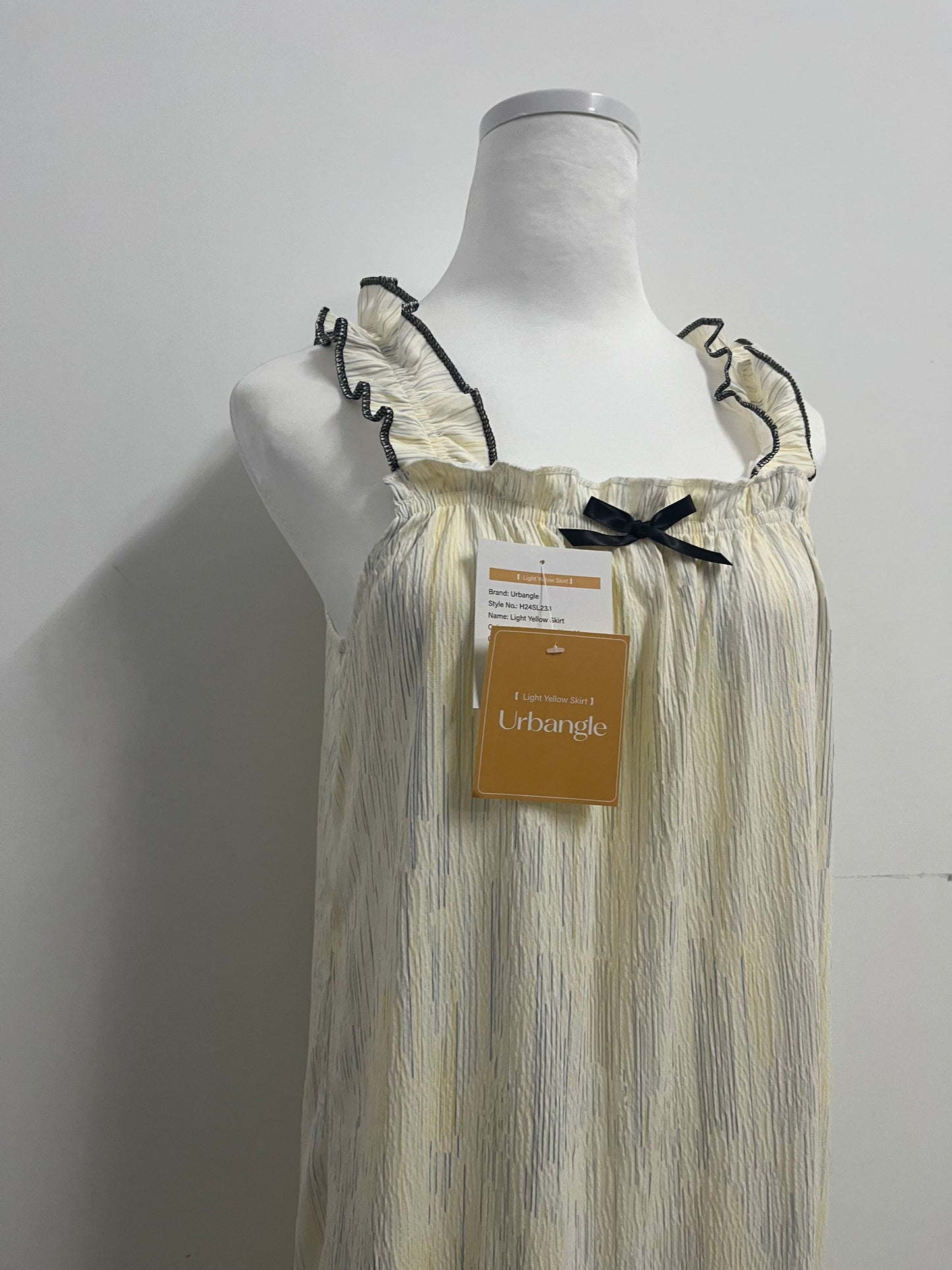 Urbangle  100% Cotton Nightgowns for Women Sleeveless Sleep Dress Ladies Gowns Sleepwear with Pockets