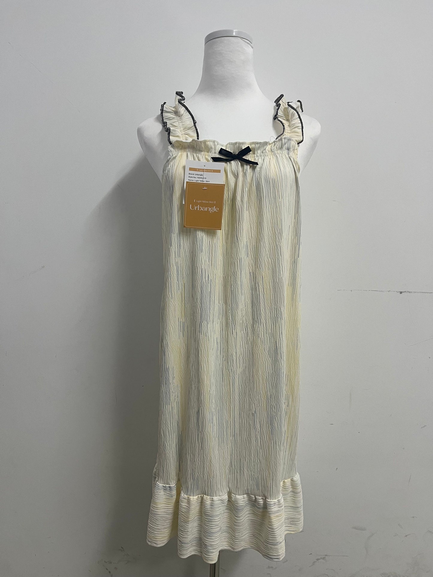 Urbangle  100% Cotton Nightgowns for Women Sleeveless Sleep Dress Ladies Gowns Sleepwear with Pockets