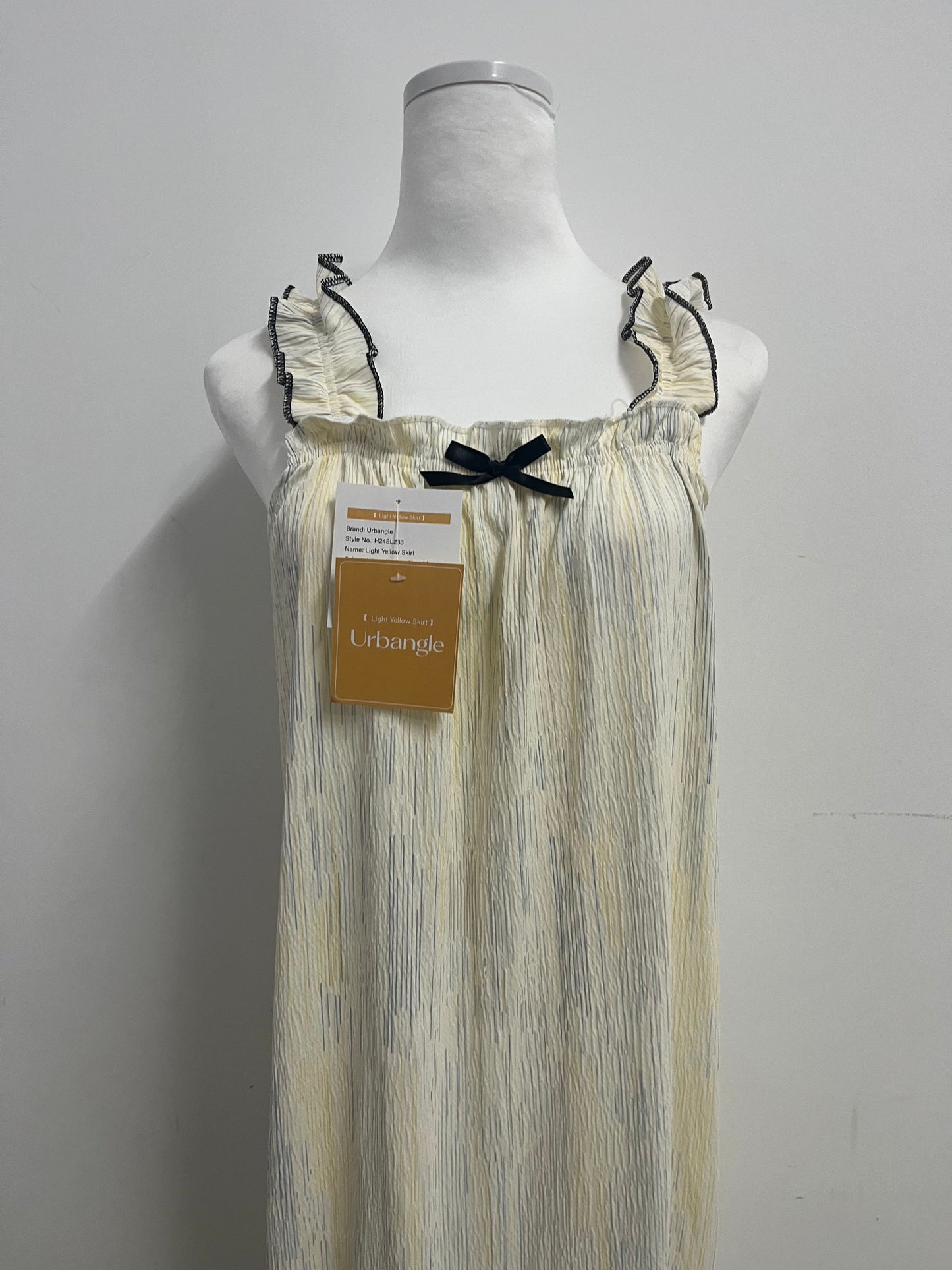 Urbangle  100% Cotton Nightgowns for Women Sleeveless Sleep Dress Ladies Gowns Sleepwear with Pockets