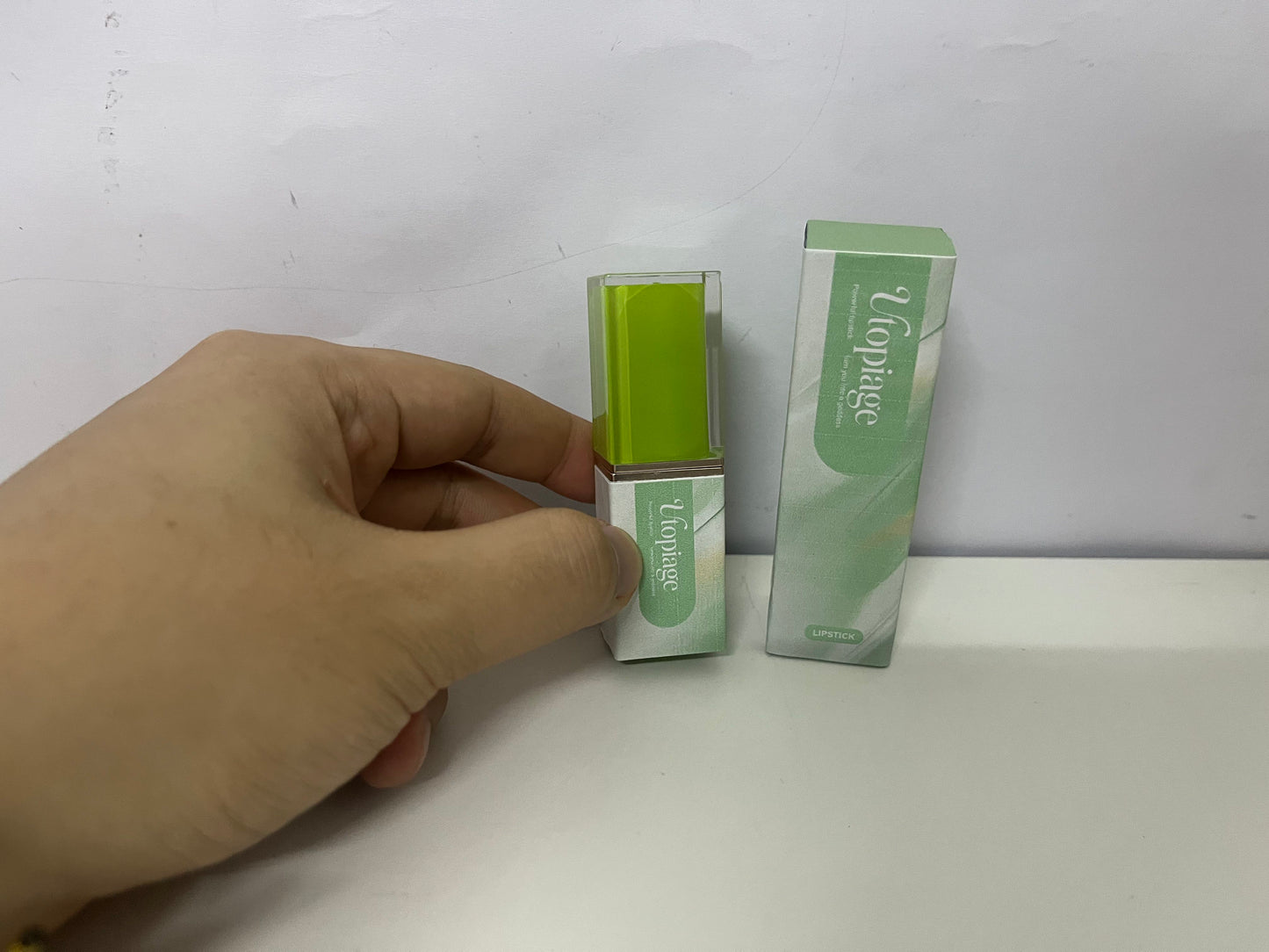 [Utopiage Lipsticks]-Avocado Green Hydrating Color-Changing Lip Balm - Must-Have for No-Makeup Look