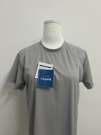 Utopiall T-shirts netdraw Men's Heavyweight Interlock Bamboo Viscose T-Shirt Buttery Soft Casual Basic Short Sleeve Dressy Cotton Shirt