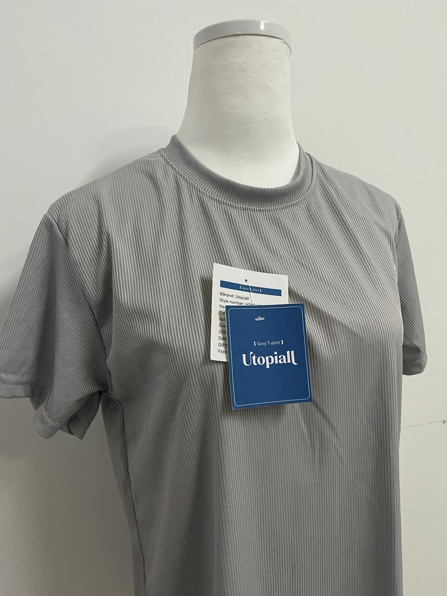 Utopiall T-shirts netdraw Men's Heavyweight Interlock Bamboo Viscose T-Shirt Buttery Soft Casual Basic Short Sleeve Dressy Cotton Shirt