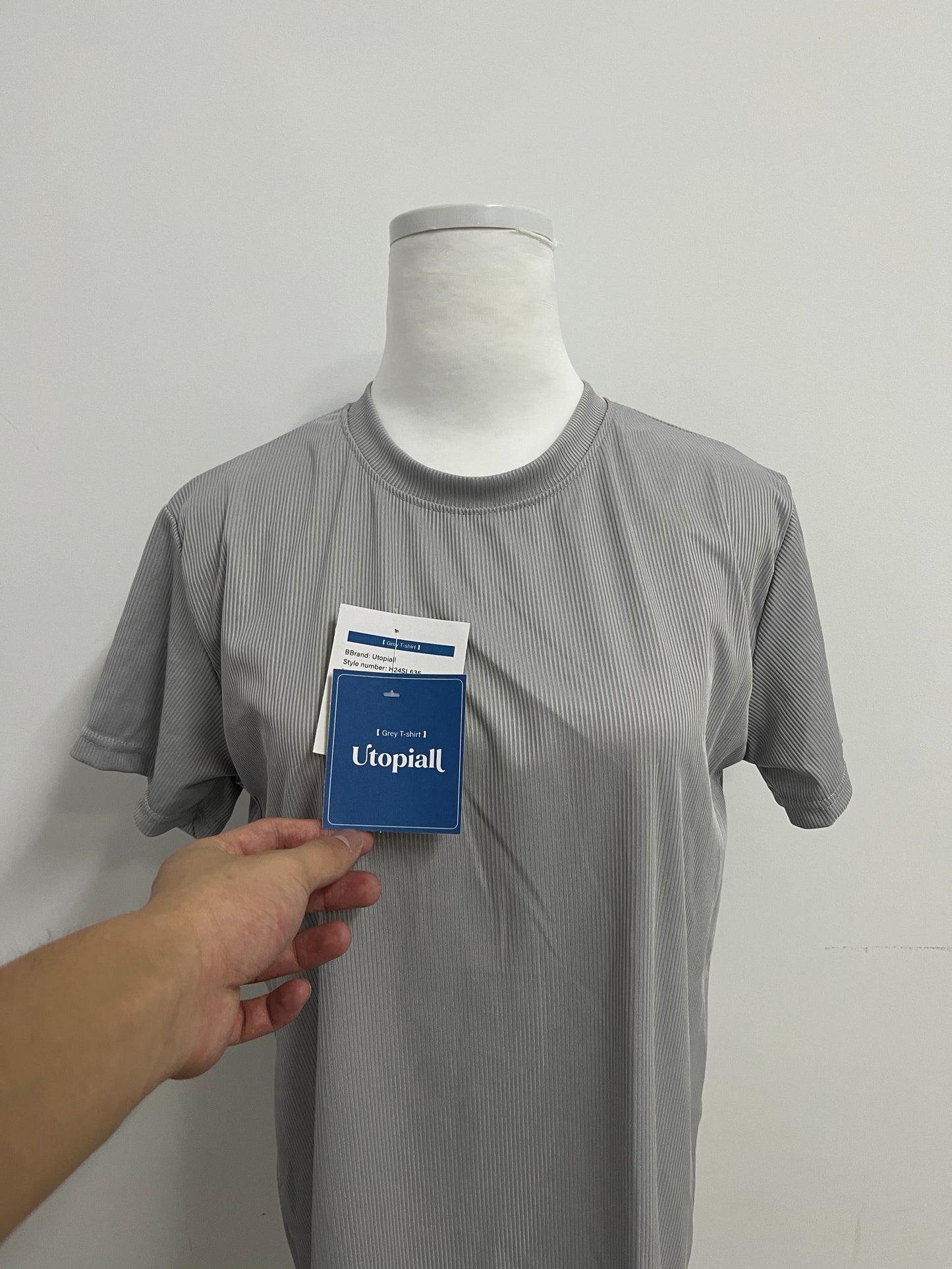 Utopiall T-shirts netdraw Men's Heavyweight Interlock Bamboo Viscose T-Shirt Buttery Soft Casual Basic Short Sleeve Dressy Cotton Shirt