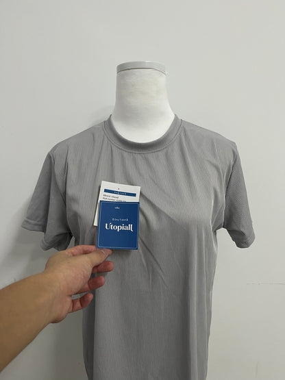 Utopiall T-shirts netdraw Men's Heavyweight Interlock Bamboo Viscose T-Shirt Buttery Soft Casual Basic Short Sleeve Dressy Cotton Shirt