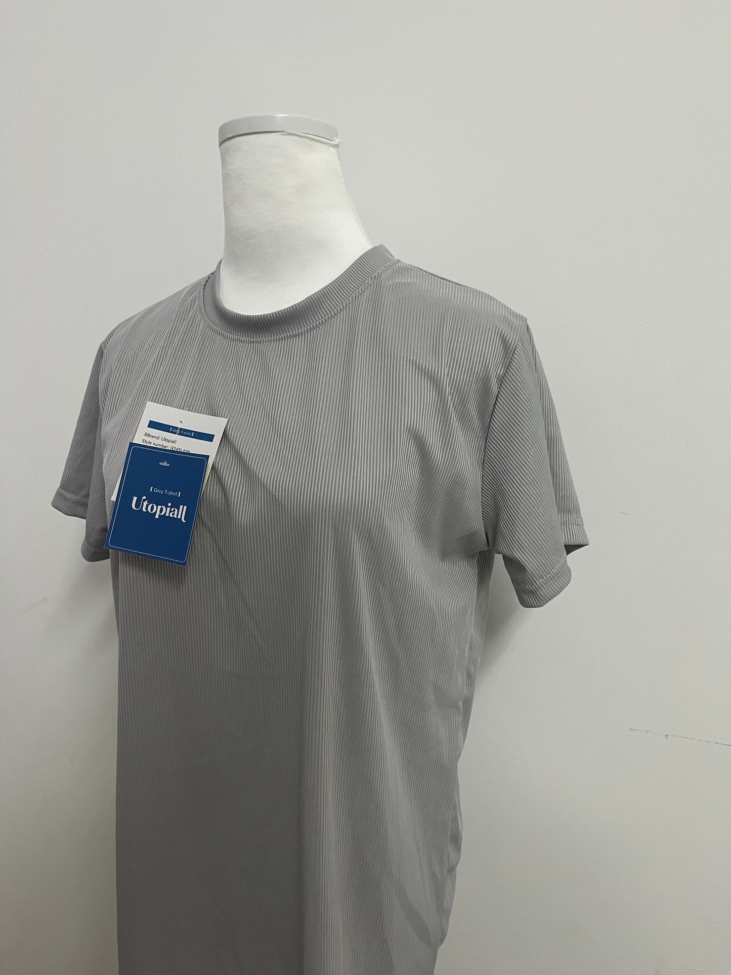 Utopiall T-shirts netdraw Men's Heavyweight Interlock Bamboo Viscose T-Shirt Buttery Soft Casual Basic Short Sleeve Dressy Cotton Shirt