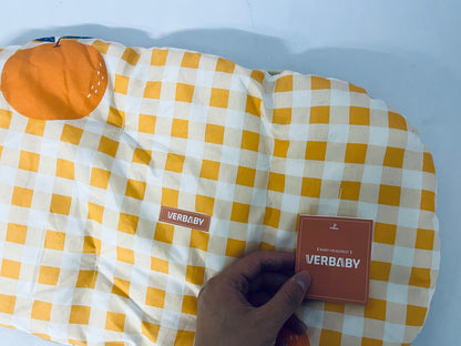VERBABY Mini Toddler Pillow with Pillowcase Travel Kids Pillow for Sleeping Soft & Breathable