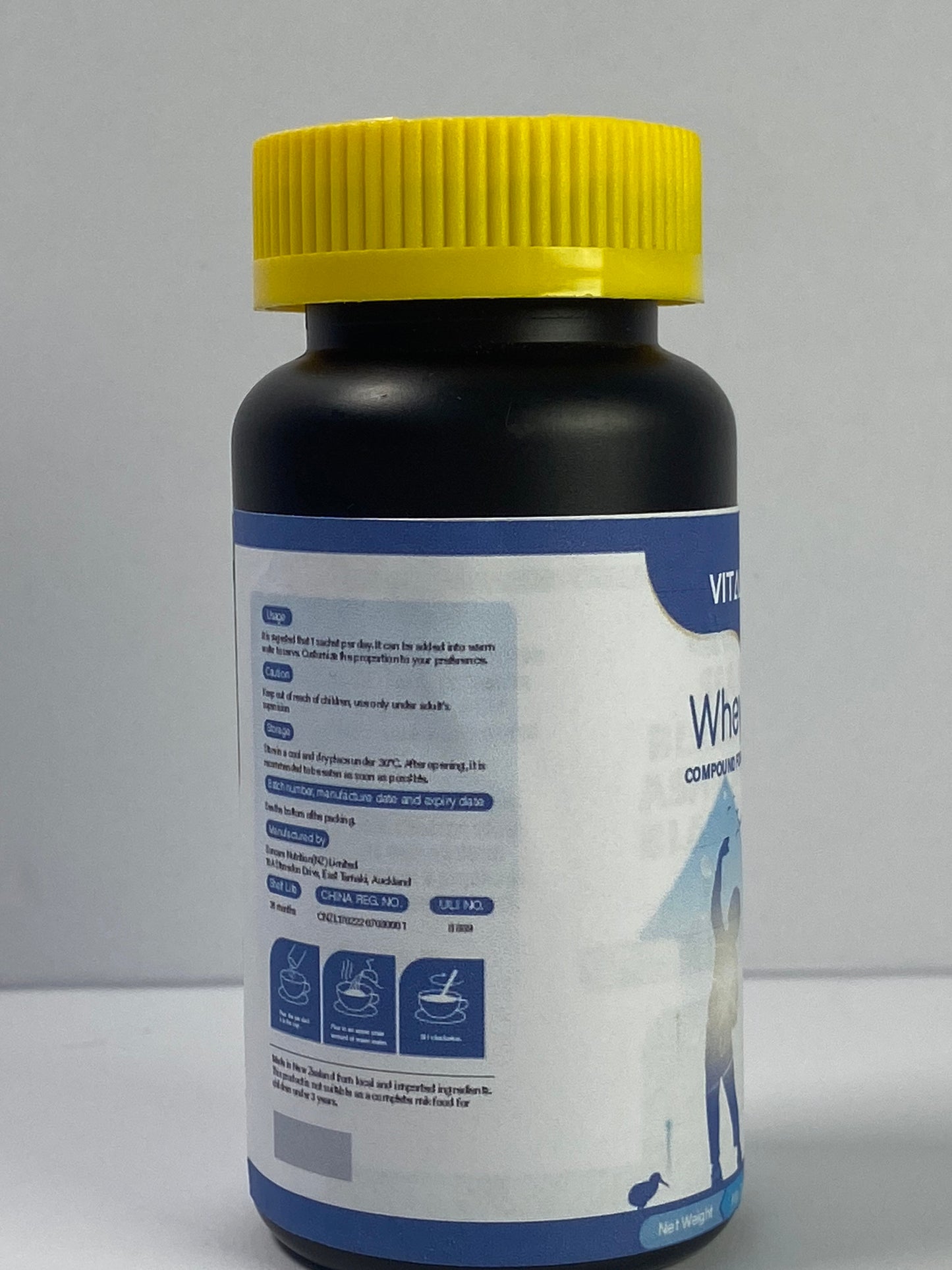 VITALITYCITY Whey Protein Dietary Supplement for Muscle Function & Recovery Support