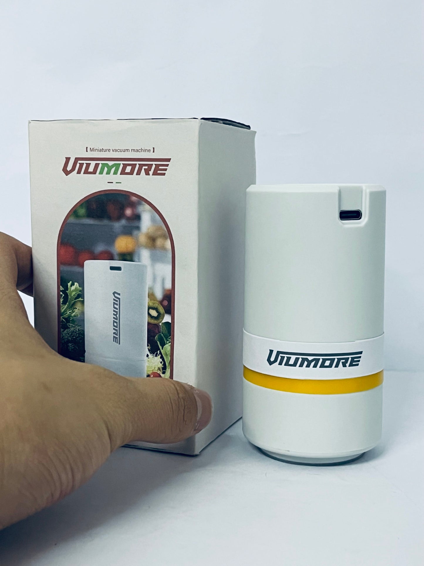 VIUMORE Vacuum Pump for Storage Bags Electric Pump for Vacuum Storage Bags Space Saver Bag Portable Electric Pump