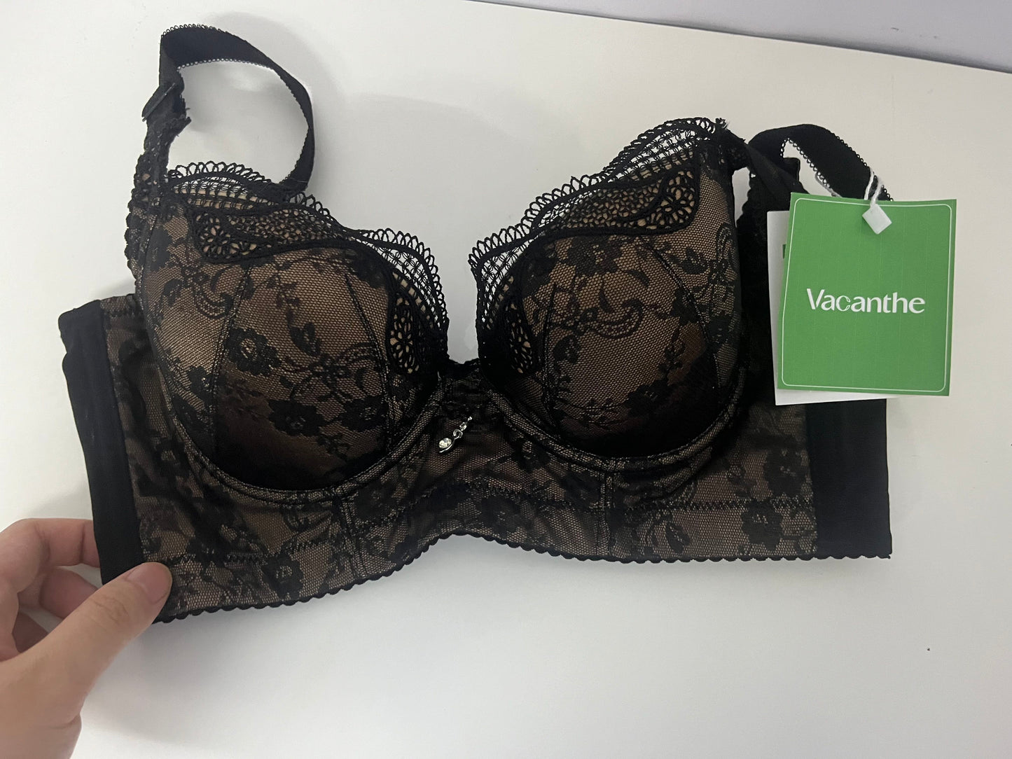 [Vacanthe Bras]——Vacanthe French Lace Push-Up Bra - Sexy Underwire Lingerie