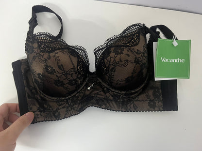 [Vacanthe Bras]——Vacanthe French Lace Push-Up Bra - Sexy Underwire Lingerie