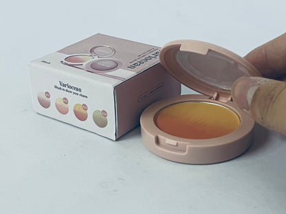 Variocean Cream Dual Blush for Cheeks: Lightweight Highly Pigmented Blush - Smooth Natural Blush Palette - Long-lasting All-Day Face Makeup Blush
