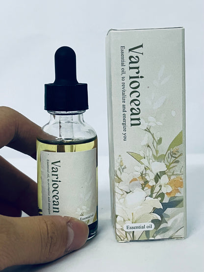 Variocean fragrance Essential Oil 100% Pure Natural Scent for Diffusers, Candles, Soap Making & Aromatherapy-Relaxing Home & Gift Essential Oil for Bath, Massage