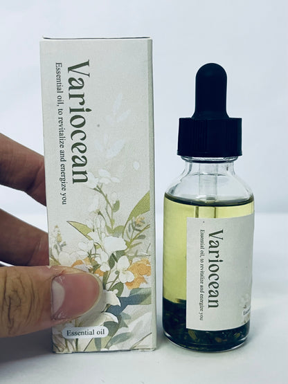 Variocean fragrance Essential Oil 100% Pure Natural Scent for Diffusers, Candles, Soap Making & Aromatherapy-Relaxing Home & Gift Essential Oil for Bath, Massage
