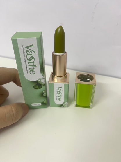 [Vasthe Lipstick]——Vasthe Color-Changing Magic Green Lipstick - Hydrating pH-Reactive Lip Balm